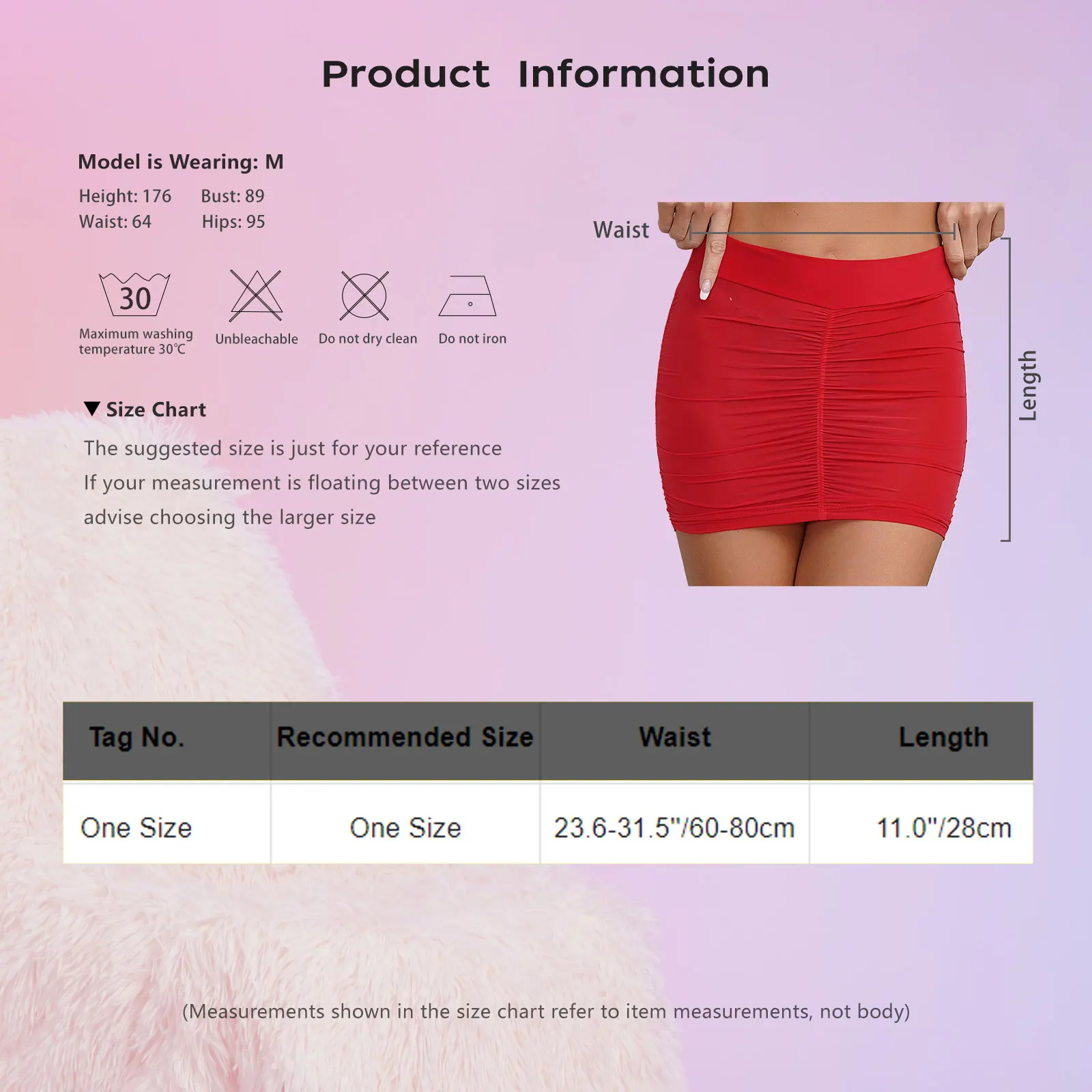 Women Semi-Sheer Skirt Tempting Bodycon Mini Skirt Ruched Elastic Bands Hip Wrap Lingerie Skirt for Nightclub Nightwear