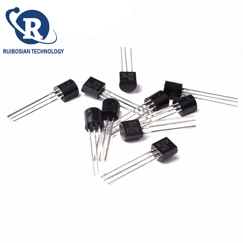 20PCS 2N7000 7000 TO-92 Small Signal MOSFET N-Channel Triode Transistor Original and new