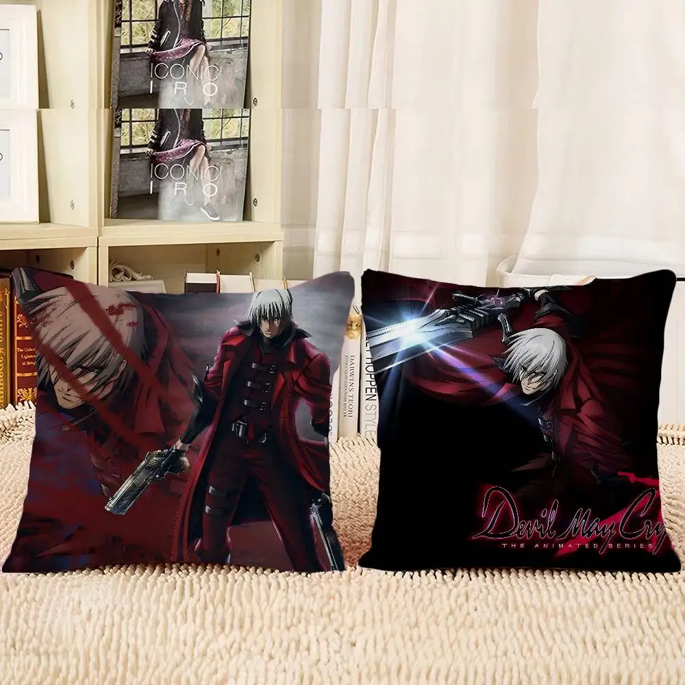 الشيطان قد يبكي-S أنيمي غطاء الوسادة 30x50 البوليستر وسائد أريكة وسائد رمي الزخرفية ديكور المنزل غطاء وسادة