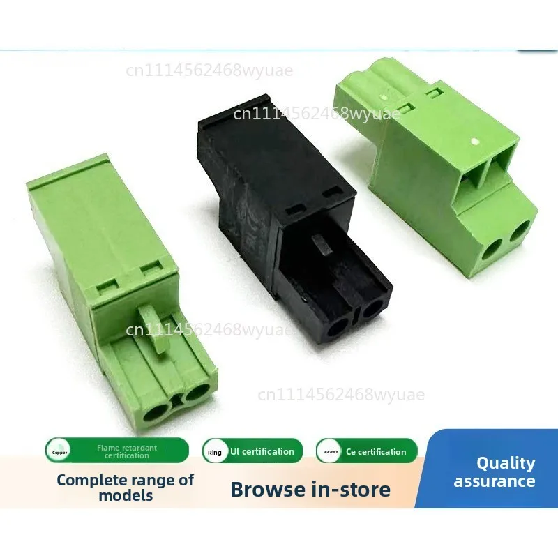 2EDGKC-5.08 DC24V Power Connector Black Plug for HMI Touch Screen KTP700/v3