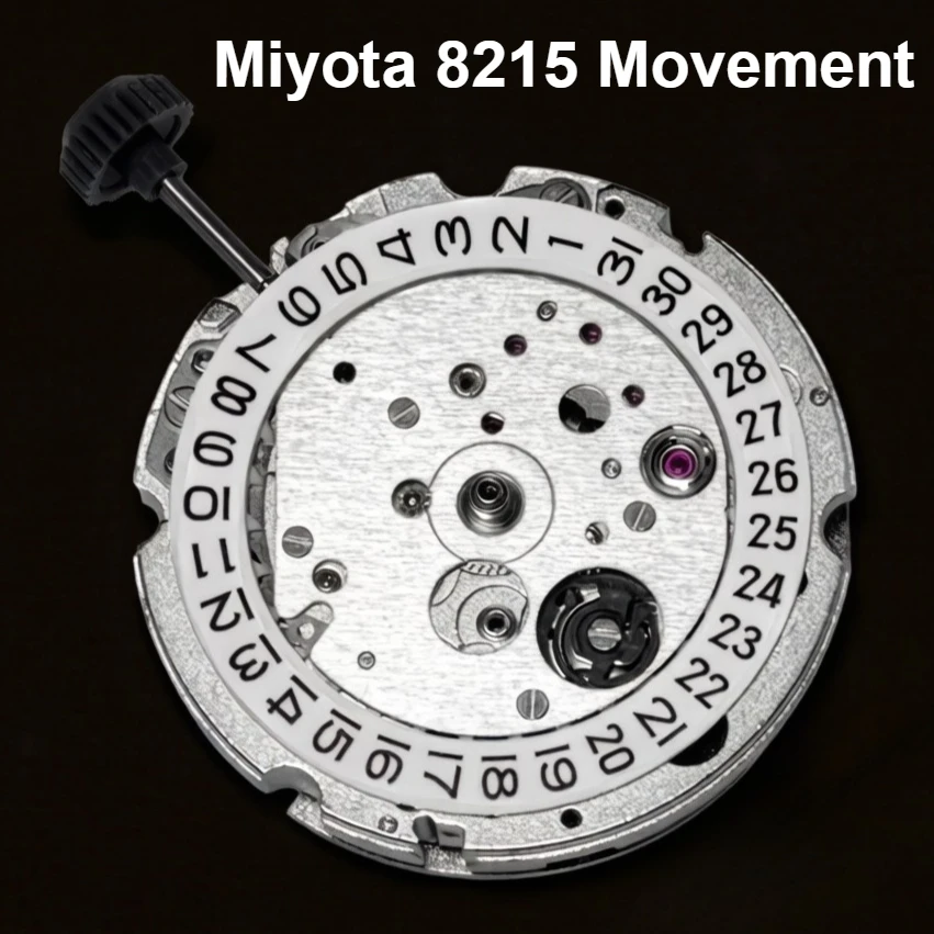

Miyota 8215 Automatic Watch Original Movement Men's Accessories Mechanical Movement Replacement Parts Date Setting 8215 movement