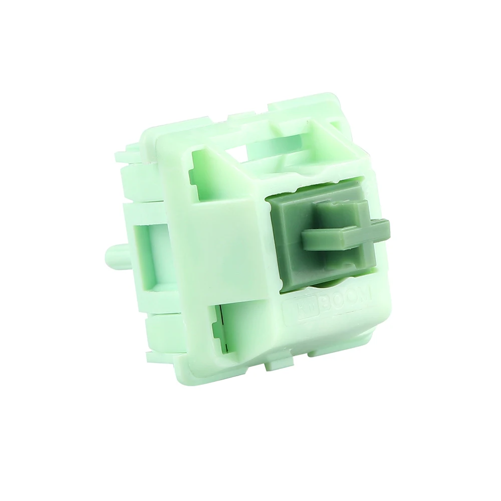 35pcs KiiBOOM Matcha Latte Switches 55g 5pins Linear Mechanical Switches for Hot swappable Mechanical Keyboard