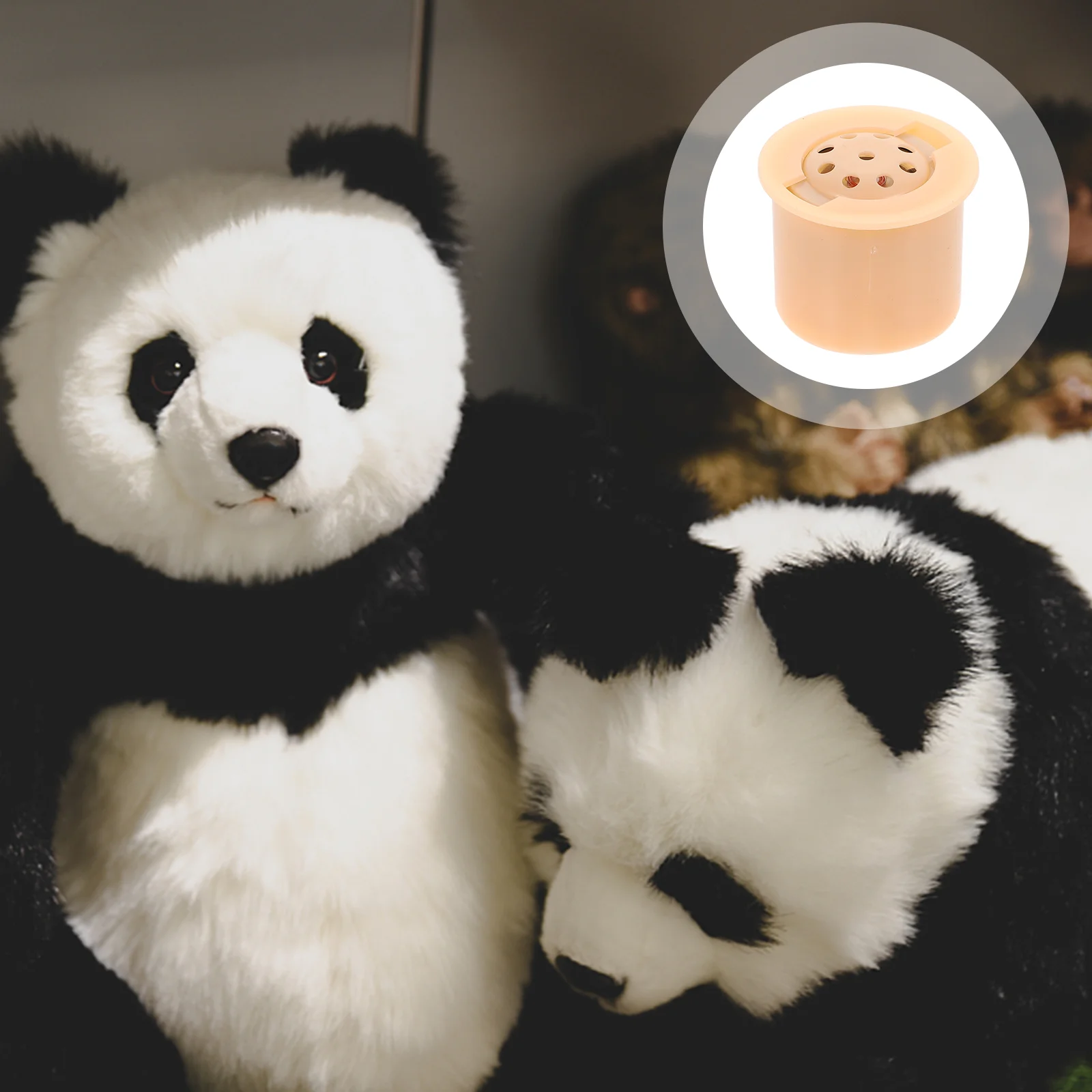 

5 Pcs Cylindrical Sound Box Music Toys Musics Making Accessory Plastic Sounders Boxes Mini