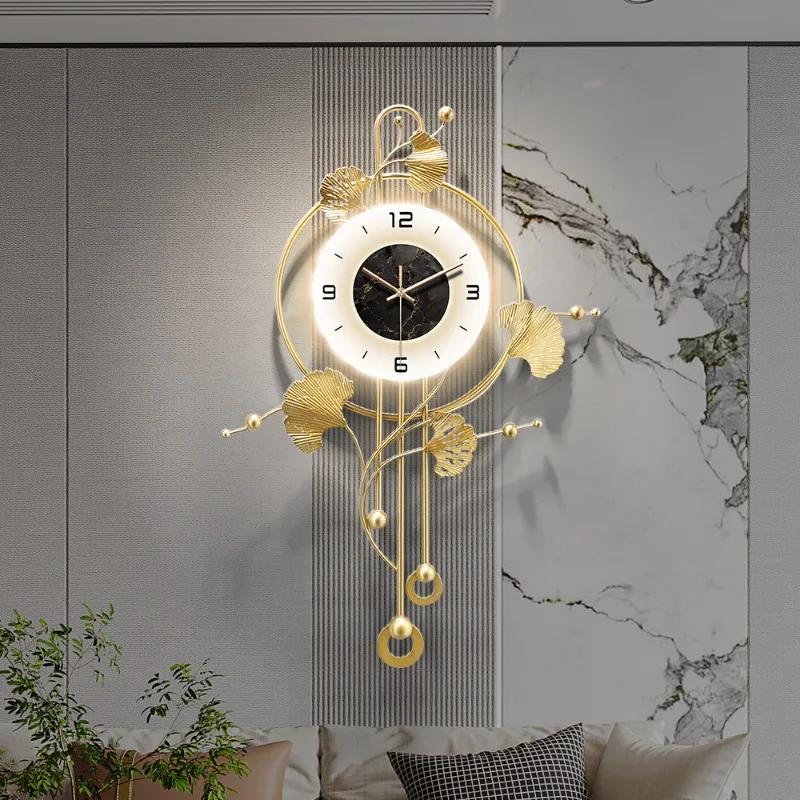 Xenomorph Aesthetic Wall Clocks Design Minimalist Chinese Style Fashion Wall Clocks Luxury Vintage Wanduhr Ornaments Home Decor
