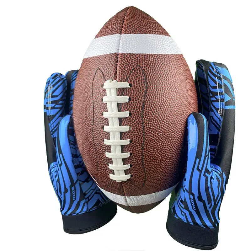 Gants de gardien de but de football pour enfants, gants de gardien de but coordonnants, sports pour jeunes, gants de protection haute performance, 1 paire