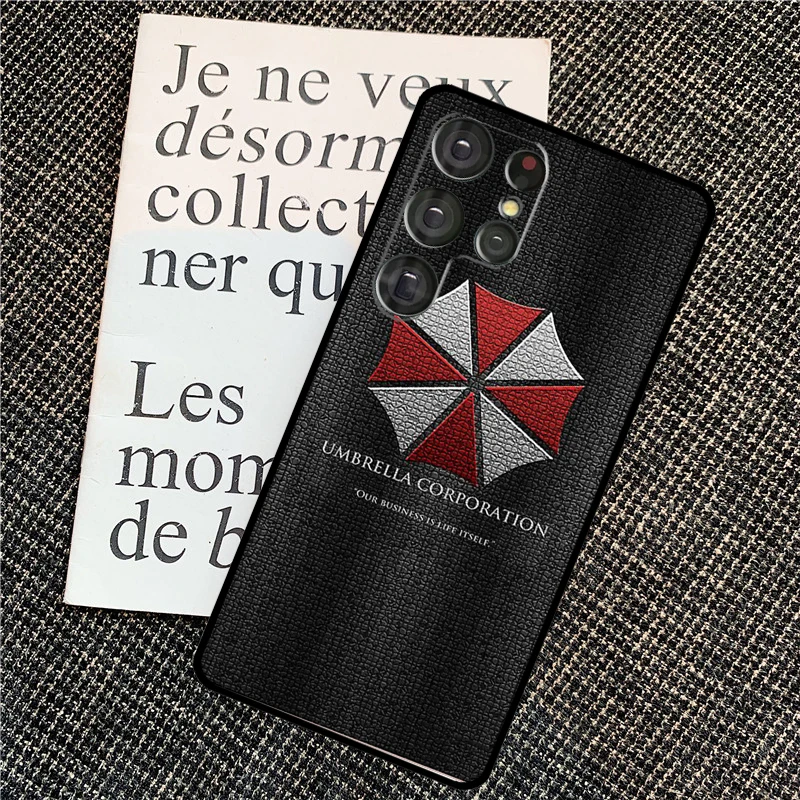 Umbrella Corporation Case For Samsung Galaxy S21 S22 S23 S24 Ultra Note 20 Note 10 S8 S9 S10 Plus S20 FE Cover