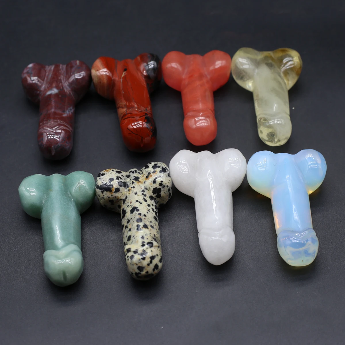 5PCS Wholesale Natural Opal Rainbow Stone Agate Random Color Pendant 49x28mm Jewelry Making DIY Necklace Earrings Accessories