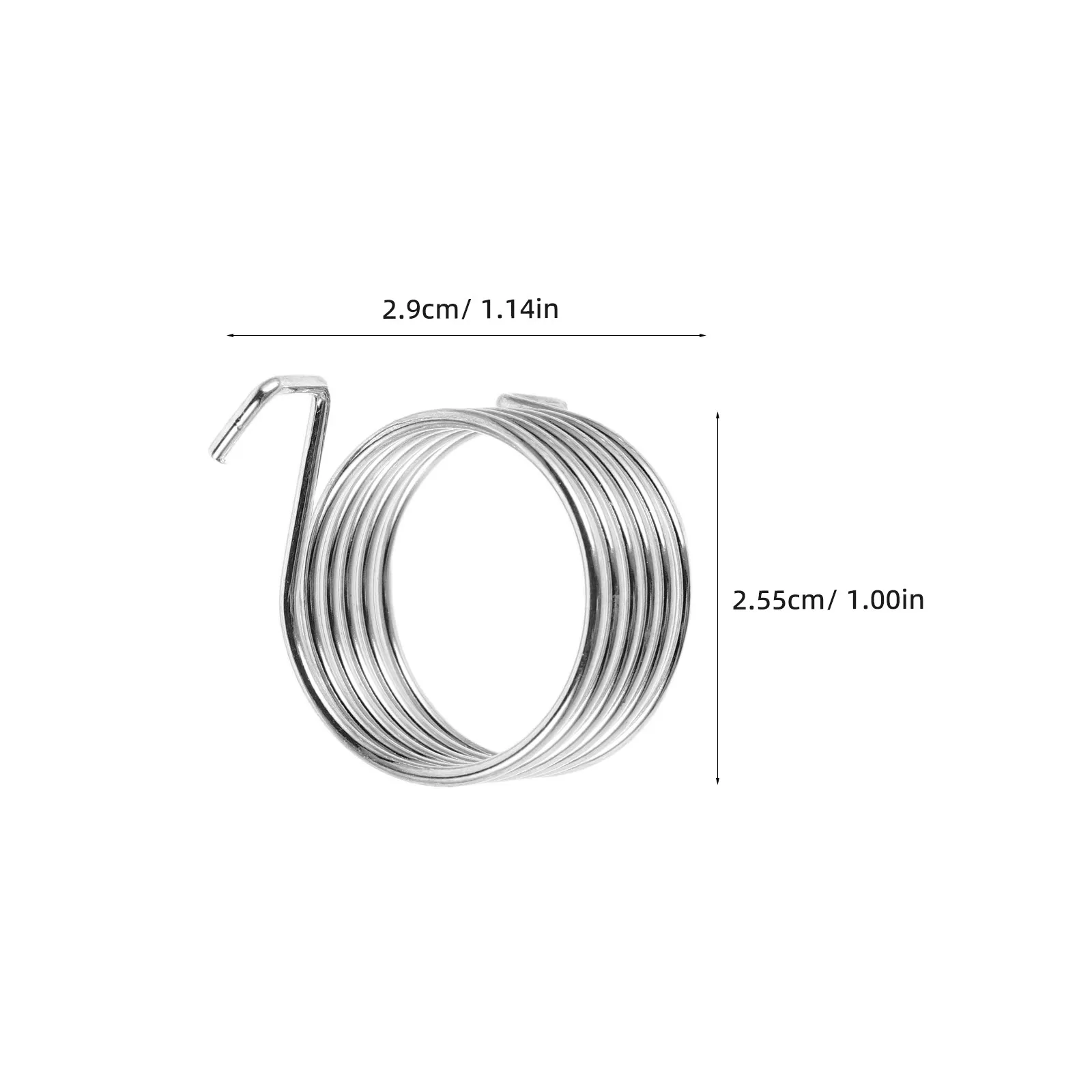 4Pcs Diesel Engine Tiller Throttle Speed Spring Set Precise Extension Springs Hook End Replacement Parts Small Tension Spring