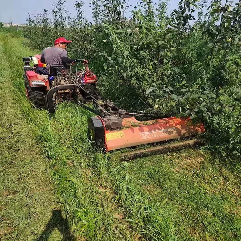 Heavy  Hydraulic Sideshift Roll Over Tractor Garden Flail Mower