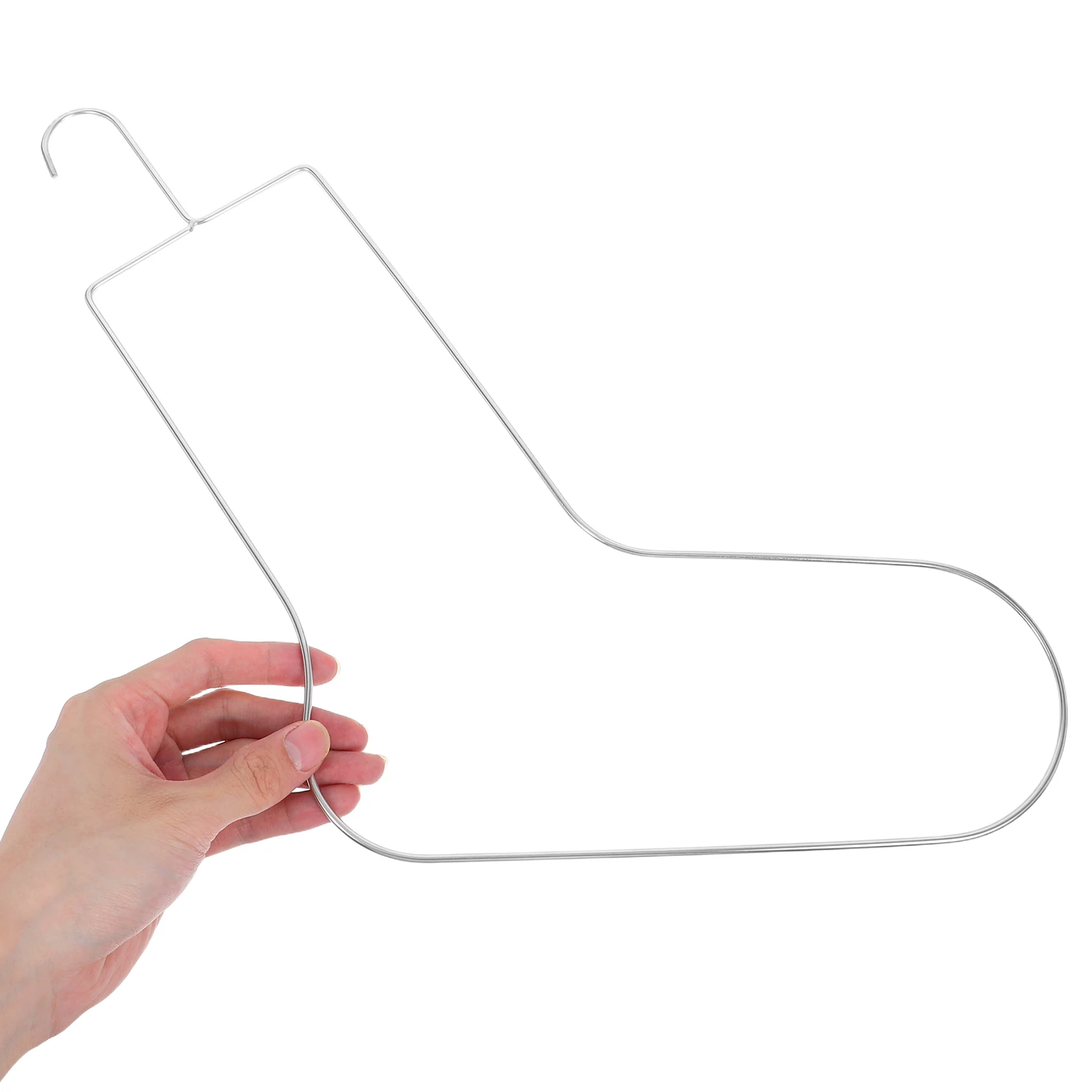 

Knit Sock Blockers 6Pcs Stainless Steel Crochet Socks Drying Hanger Display Stand Holder Blocking Tool for Sock Knitting Craft