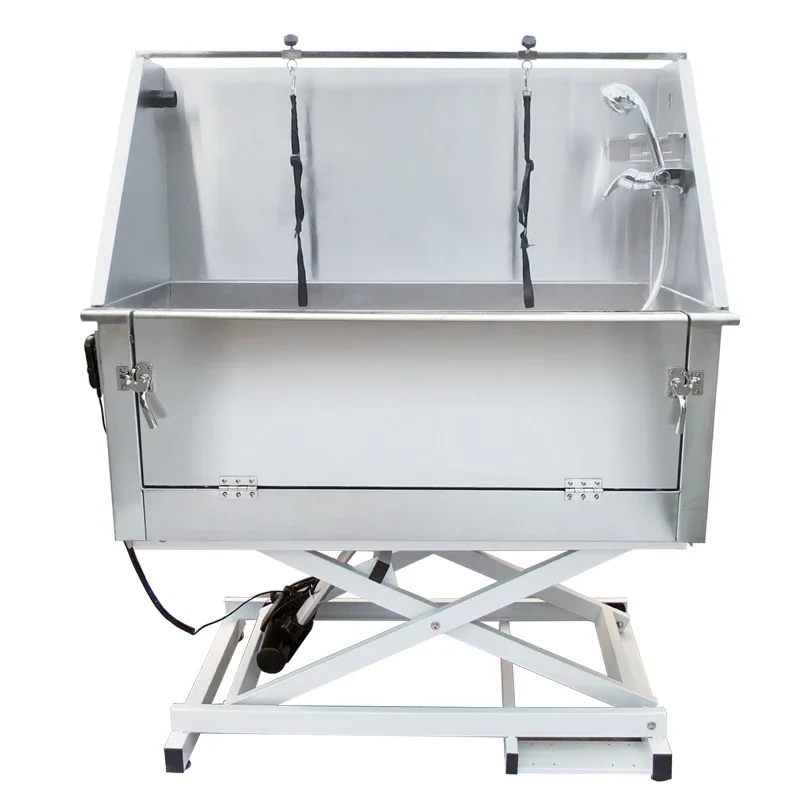 

Professional Electric Lifting Stainless Steel Dog Grooming Bath Tub