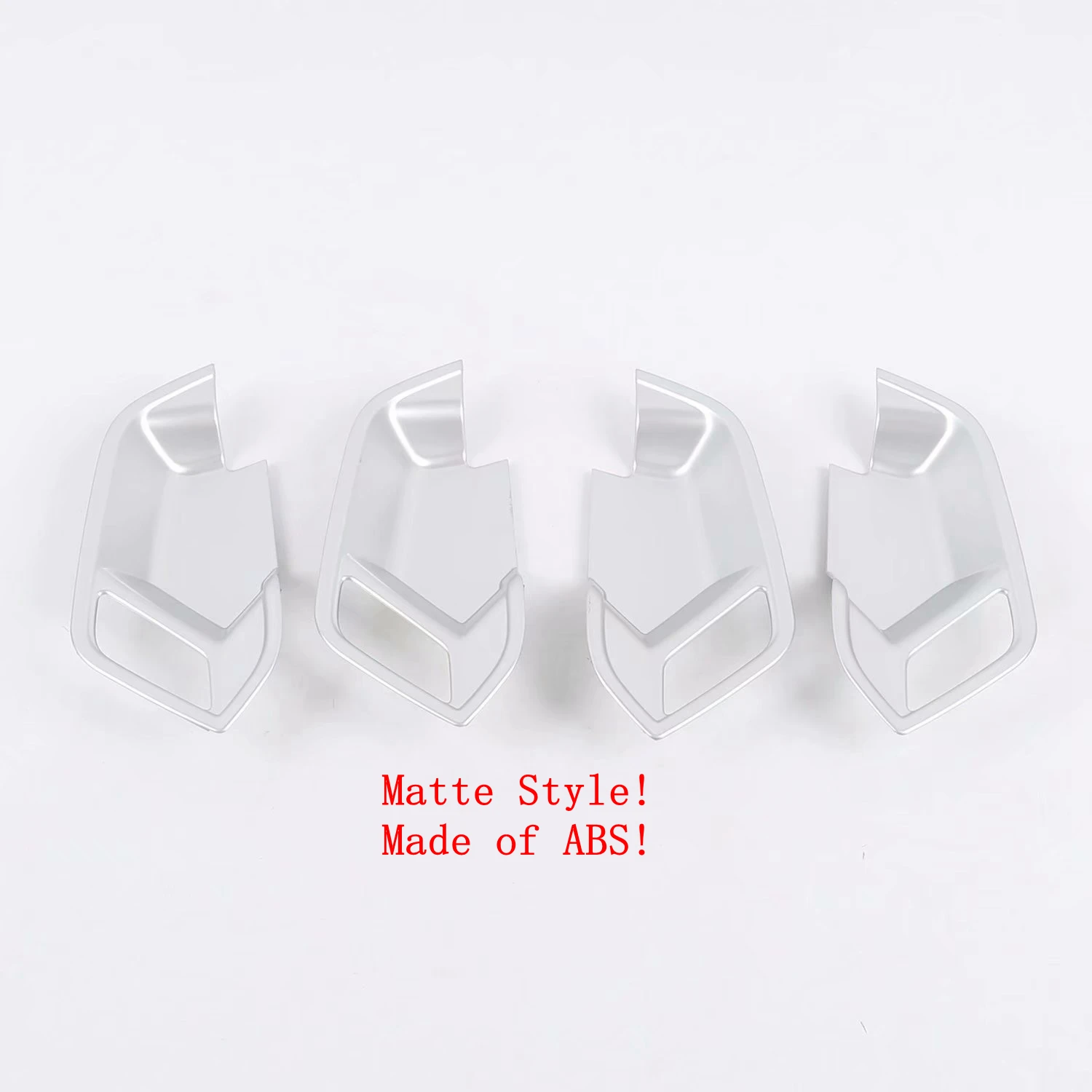 

Door Handles Clasing Catch Bowl Cover Trim ABS Plastic 4pcs Decoration Fit For Audi Q3 2019 - 2023 Car Interior Accessories