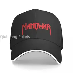 Manowar Baseball Cap Fashion Heavy Metal Sandwich Caps for Men Women Adjustable Sun Cap Outdoor