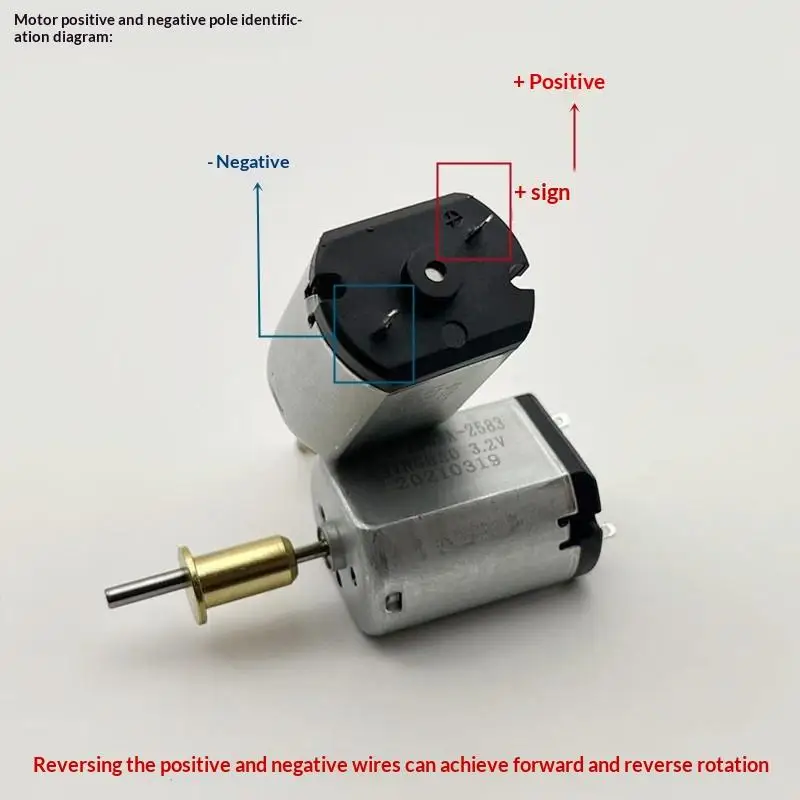 1Pcs DC3.2V-3.7V High Torque Hair Clipper Hair Clipper Carving Hair Clipper Motor FF280SA-2583 DC Motor
