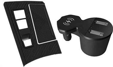 

Docking station, car, wireless, charger, telescopic cable, modification, accessories, interior