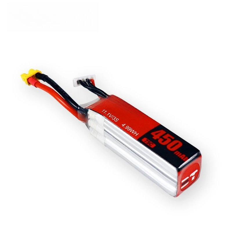 450mAh 3S/11.1V/75C Rechargeable Batteries For FPV Racing Drone Battery
