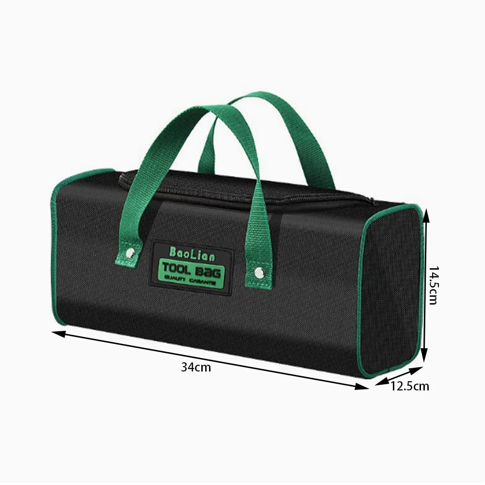 

Electrician Bag, Wear-Resistant and Waterproof Tool Bag, Thickened Oxford Cloth, Portable Handheld, for Maintenance and Storage