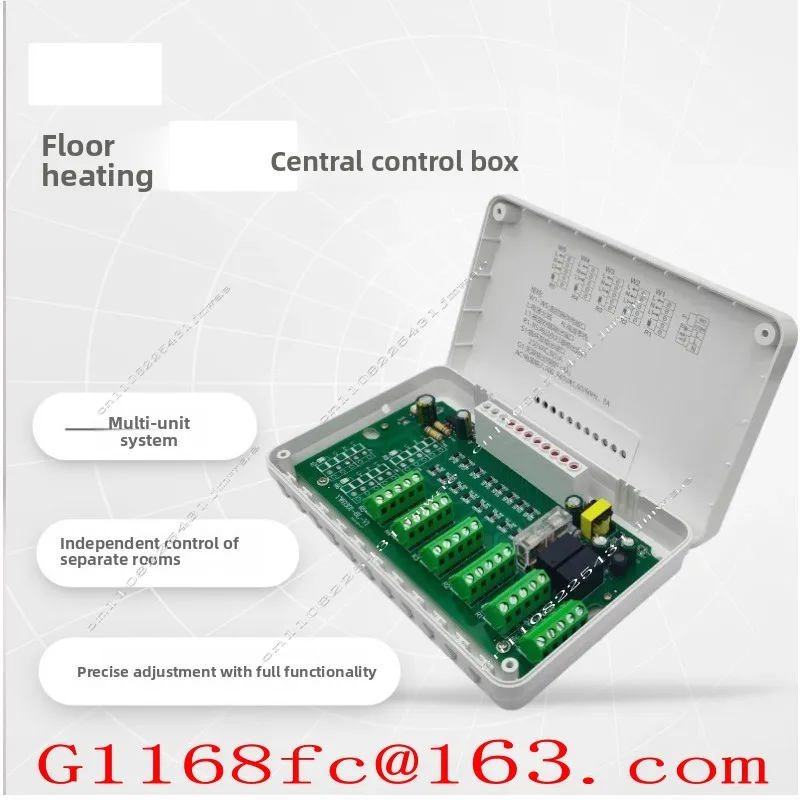 Floor Heating Sub-room Junction Box Electric Heating Actuator Central Heating 5-way 8-way Sub-room Temperature Control