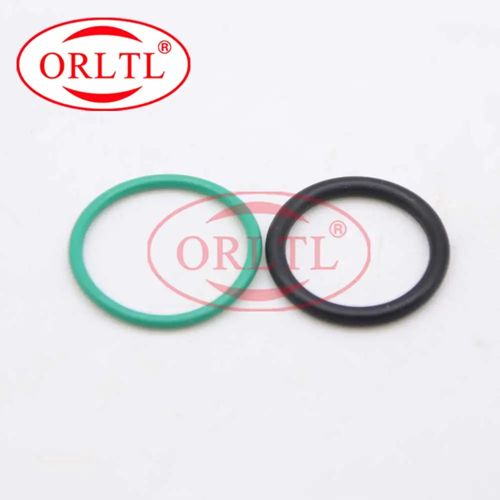 ORLTL 2 PCS Diesel Injector Oring Sealing Ring For Bosch Piezo 0445116059 0445116035 0445116064 0445115067 0445117022 0445117029