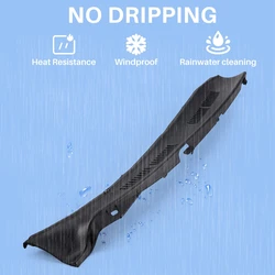Front Windshield Wiper Cowl Trim Water Deflector Plate Neck Trim Panel For Mercedes Benz E-Class W210 1996-2002