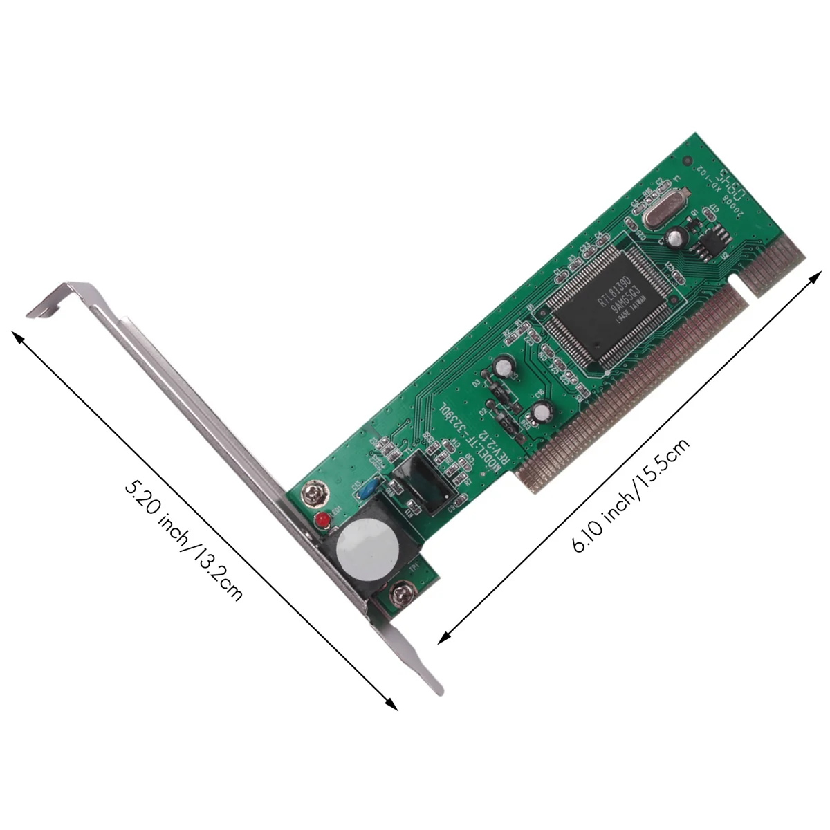 2 шт., сетевая плата PCI RTL8139D, 100 Мбит/с