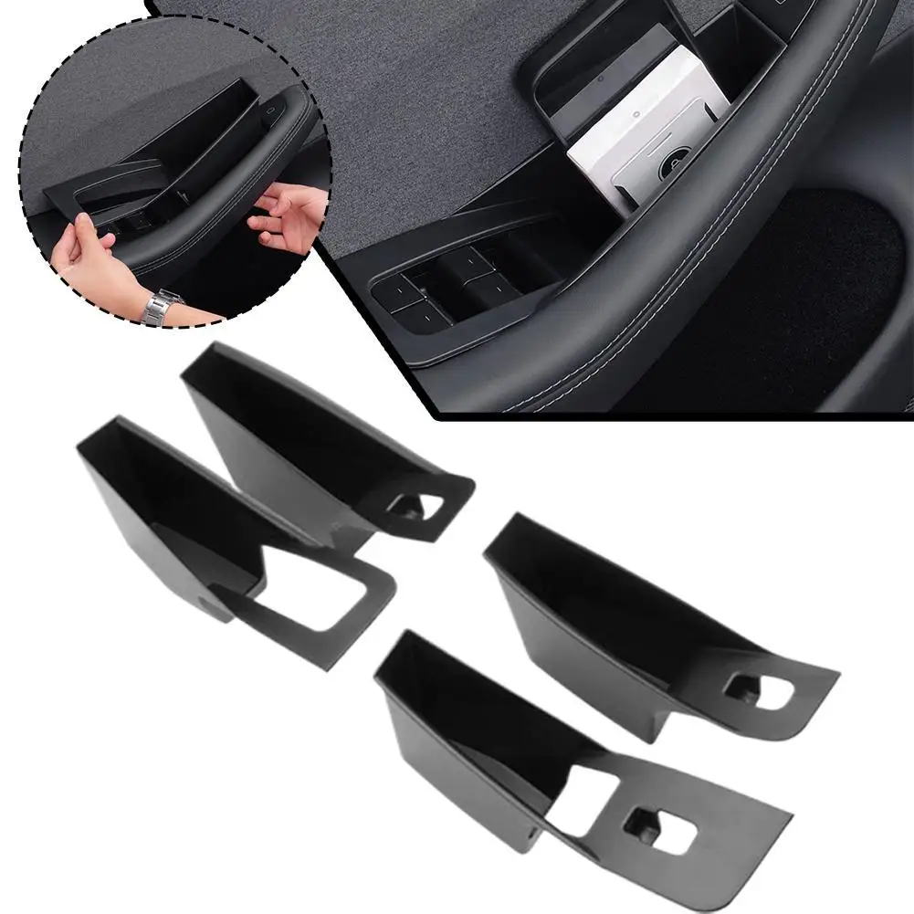 

Highland Car Door Storage Box for Tesla 2024 New 3/3+ Four-door Inner Handle All-inclusive Storage Box Interior Storage