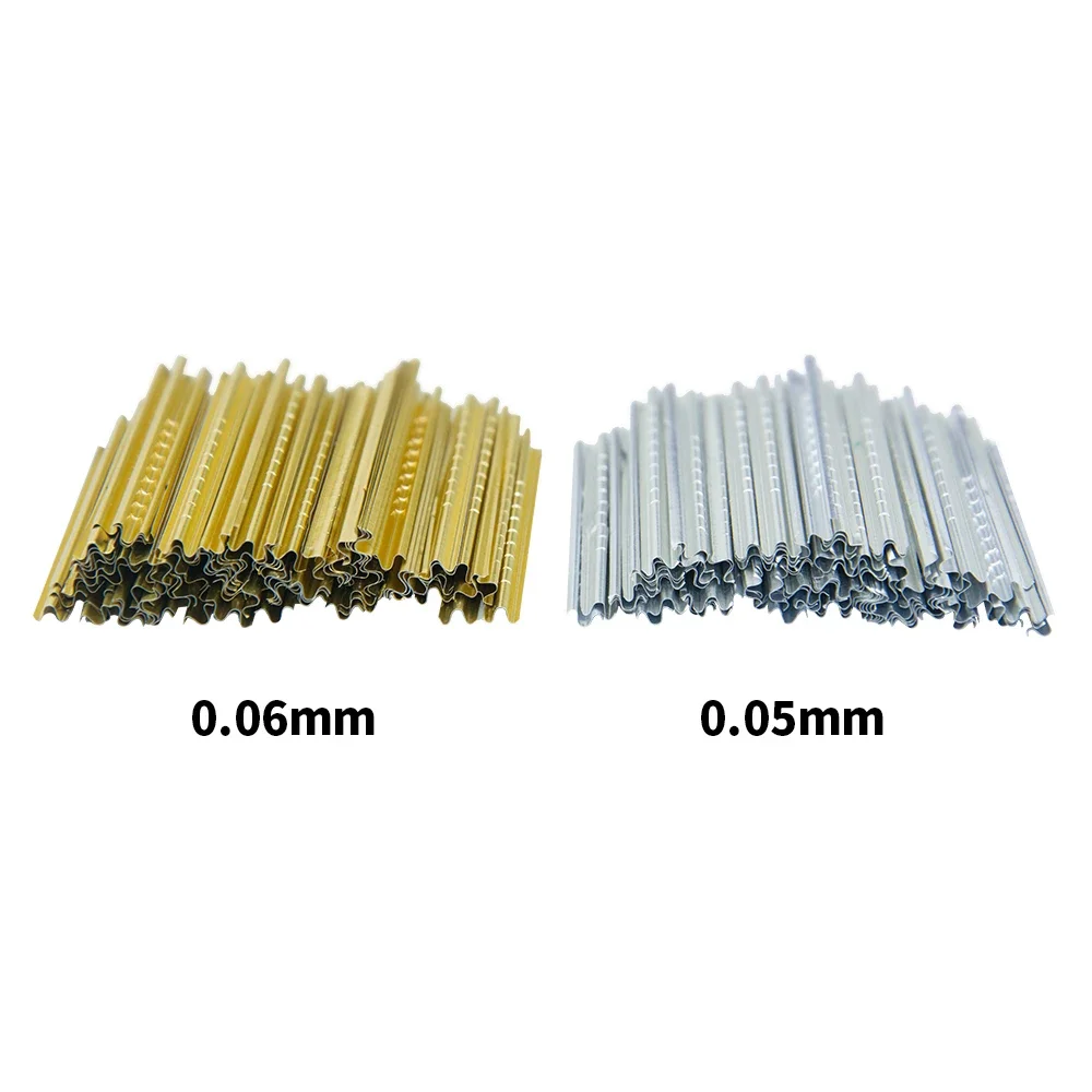 CHKJ 100pcs/lot Locksmith Tool Finished tin foil strip 3 type Single row or Double row Gold and Silver Tin Foil Key Consumable