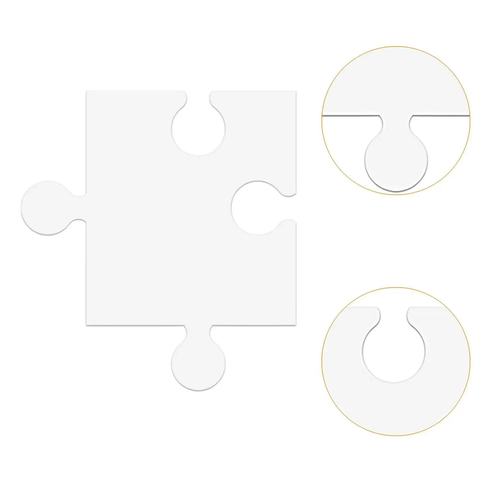 24 Pezzi di Puzzle Bianchi in  - Puzzle Blank White recensione e prezzo