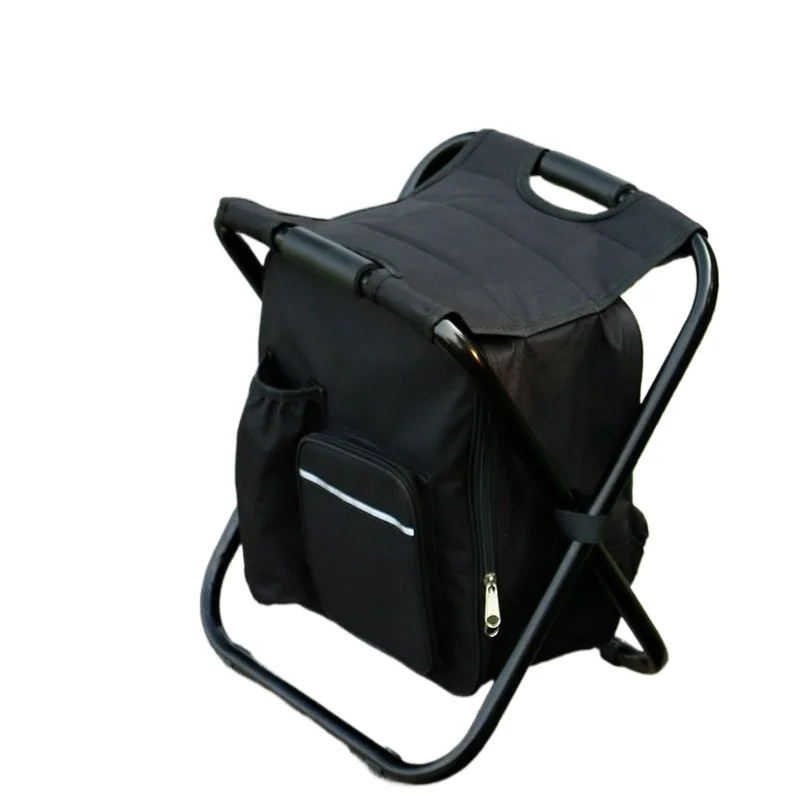 For Multifunctional Outdoor Folding Chair, Portable Horse Stool, Light Backpack Chair