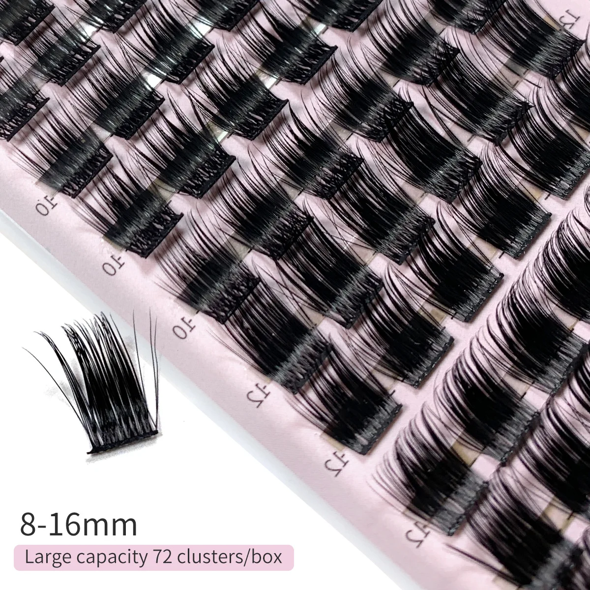 대형 볼륨 루핀 인조 속눈썹 D 크로스 셀프 익스텐션 인조 속눈썹