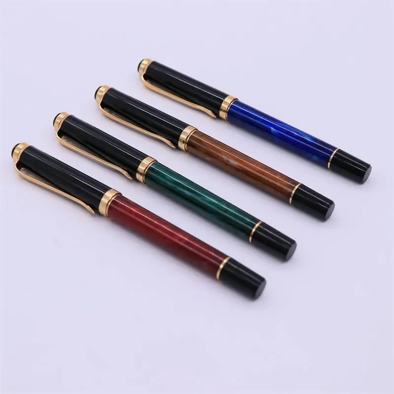1995 Domestic Brown Turtle 820 Fountain Pen Hollow Spaceship Pen Nib Atmospheric Appearance and Smooth Writing Gift