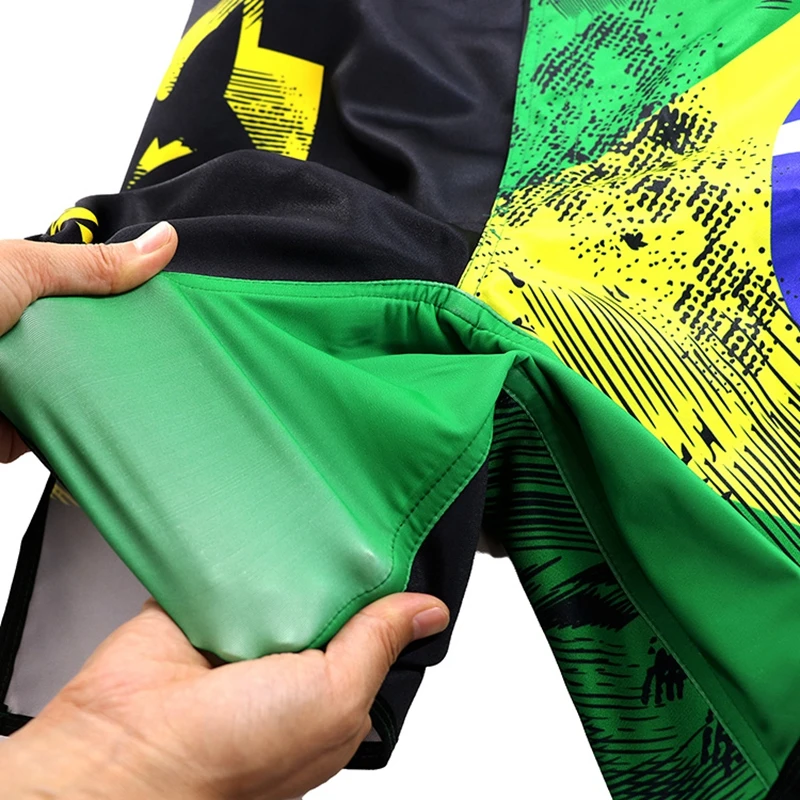 VSZAP MMA Kampfshorts für Herren Langlebige Trainingsshorts Grappling Boxen Kickboxen BJJ No Gi Sparring Workout Kampfshorts – Detail 18