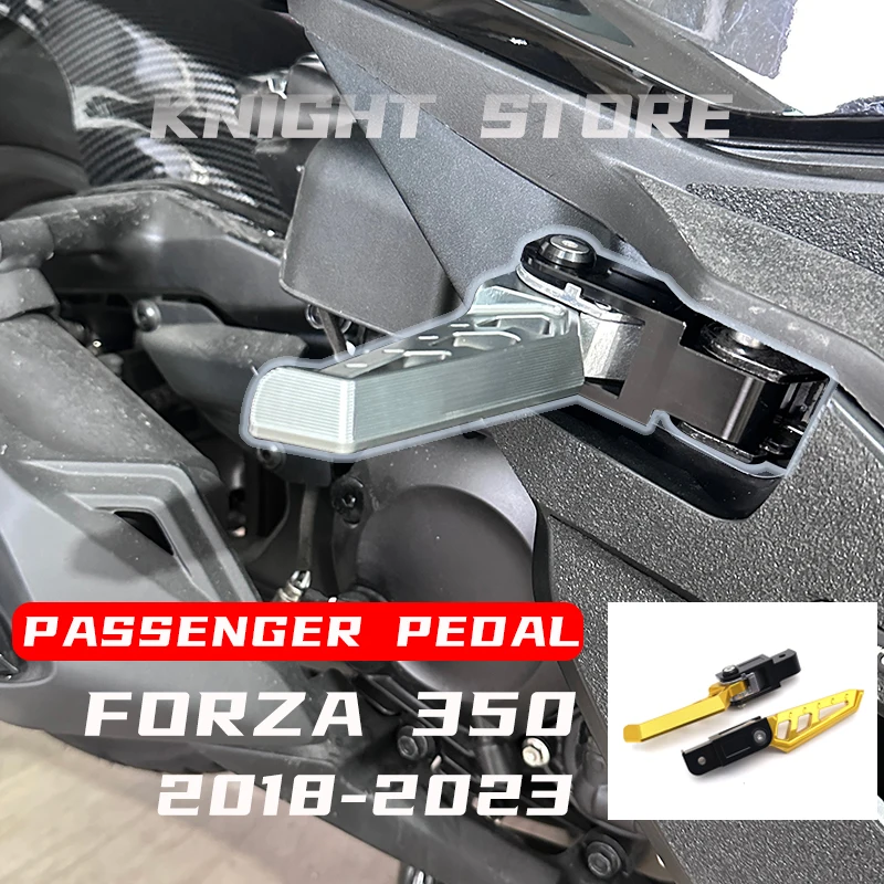 Suitable for Honda FORZA 350 modified pop-up pedal NSS350 aluminum alloy rotary pedal 2018 2019 2020 2021 2022 2023 20214