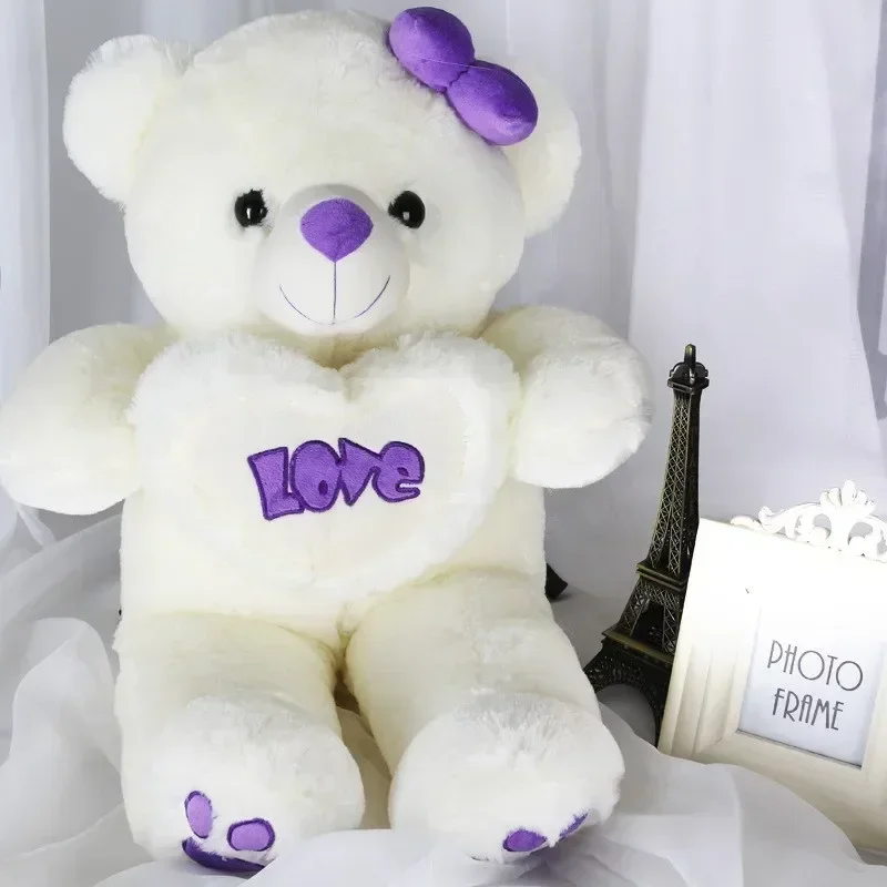 80 cm licht zacht knuffels Bluetooth muziek gloed teddy knuffel beer kussen pop kinderen verjaardag kerstcadeau