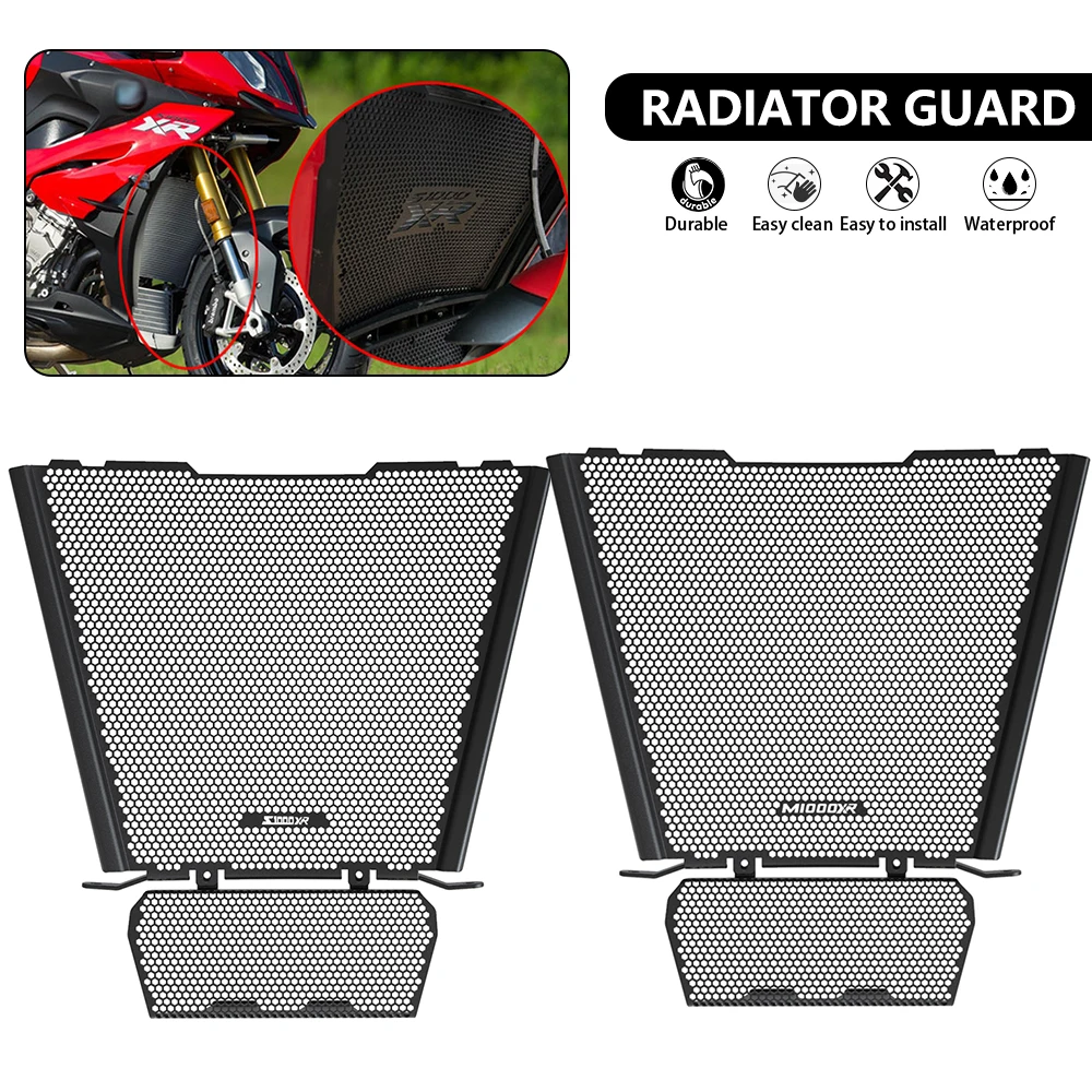 

Motorcycle Radiator Grille Guard Cover For BMW M1000XR M1000 XR M 1000XR S1000XR 2024 2025 M 1000 XR Oil Cooler Guard Protector