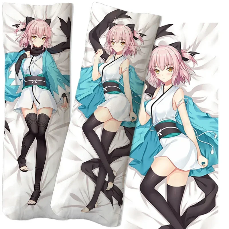 Game Okita Souji Afu figure Equal body hug body pillow pillowcase double-sided 3D printing bedding DIY two-dimensional sexy gift