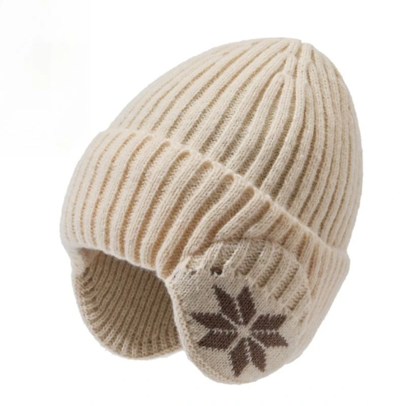 Зимняя мужская вязаная теплая шапка, модная шапка Baotou, защитная шапка для ушей от холода, толстая ветрозащитная шапка для езды на велосипеде на открытом воздухе