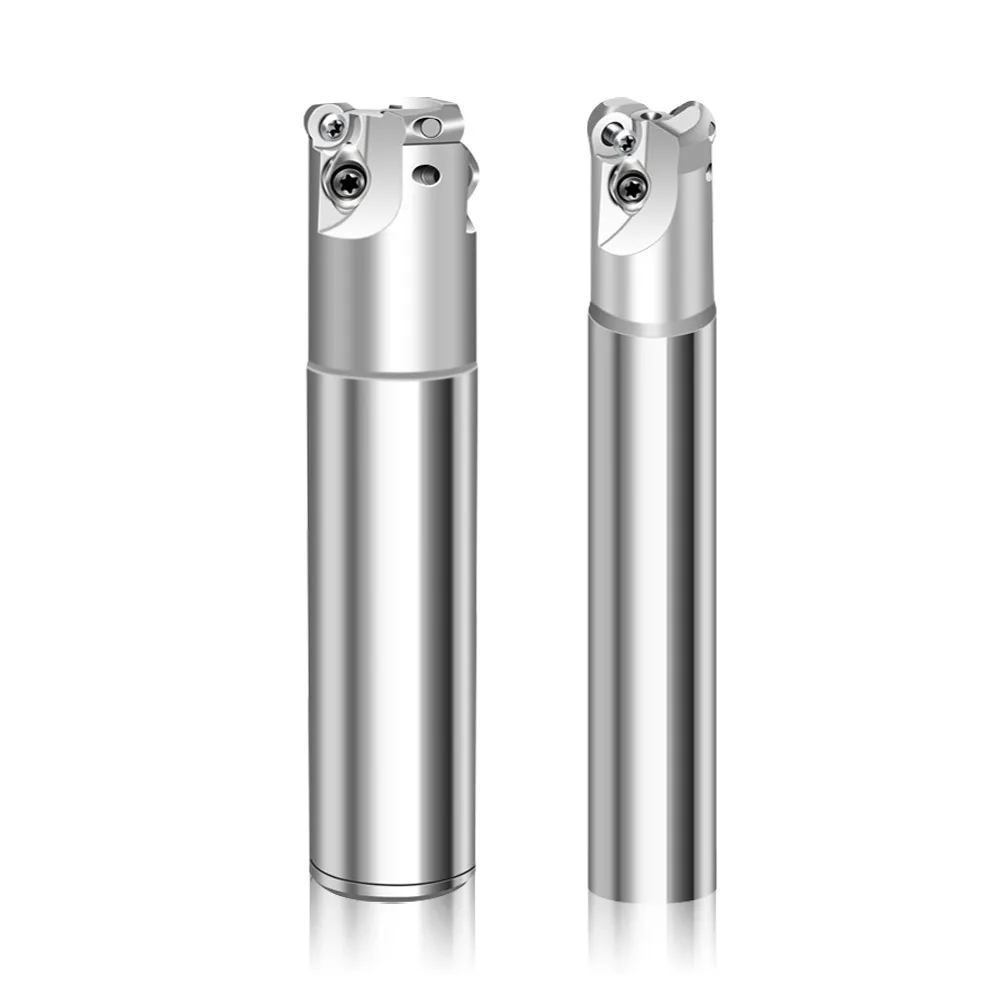 TRS 5R Round Nose End Mill 20/25/32mm Shank for RDMT10T3 Insert CNC Milling Cutter Holder R0.8 Carbide Indexable Tool