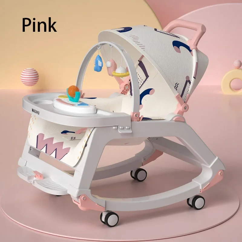 Baby Multi-purpose Swings Crib Rocking Foldable Portable  Chair for Baby Playing 0-36 Months Old Can Be Customized