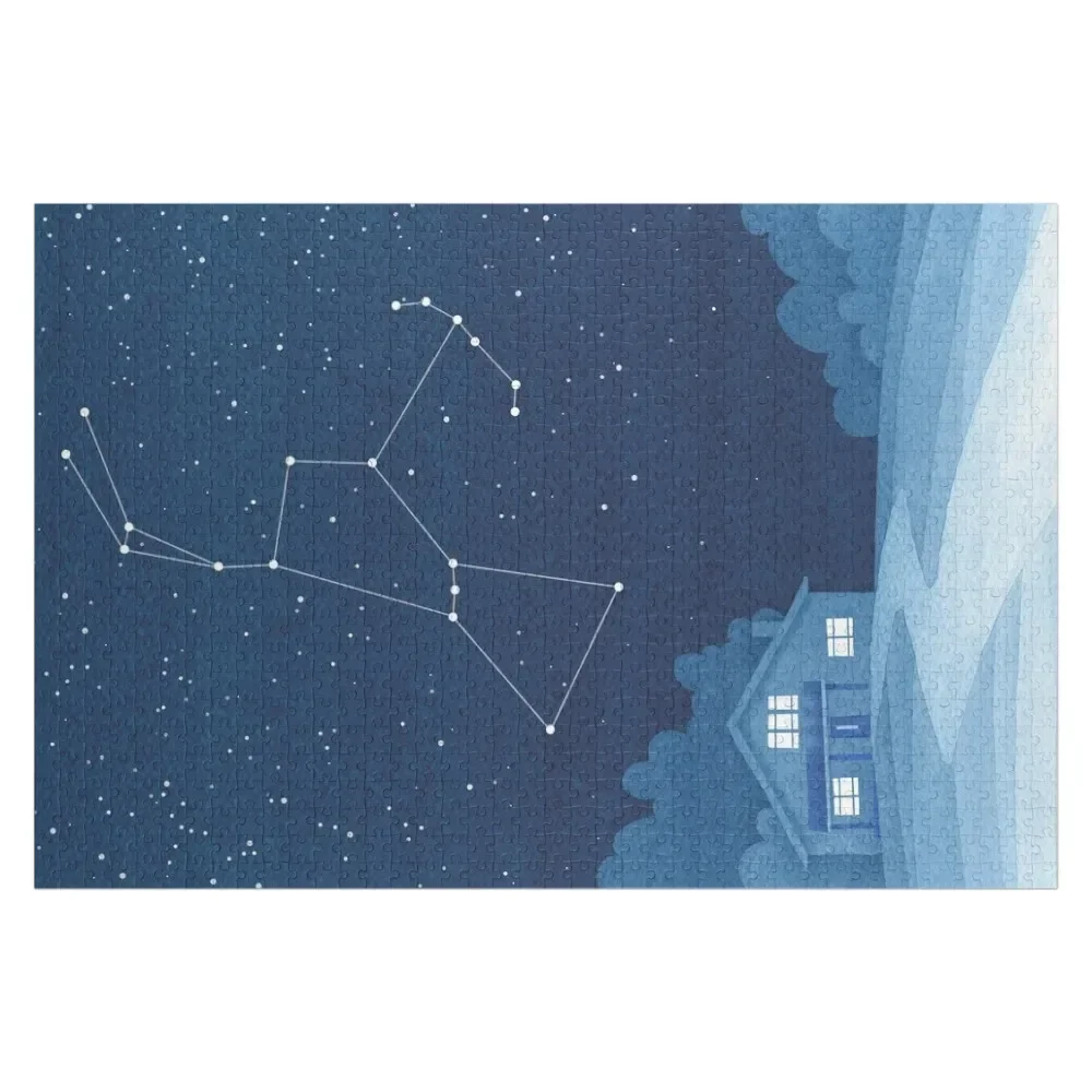 

Orion Constellation, house Jigsaw Puzzle Personalised Name Customized Photo Picture Puzzle