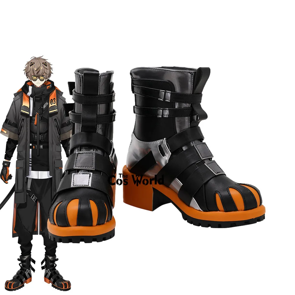 

Japanese Virtual YouTuber VTuber Alban Knox Customize Anime Cosplay Shoes Boots