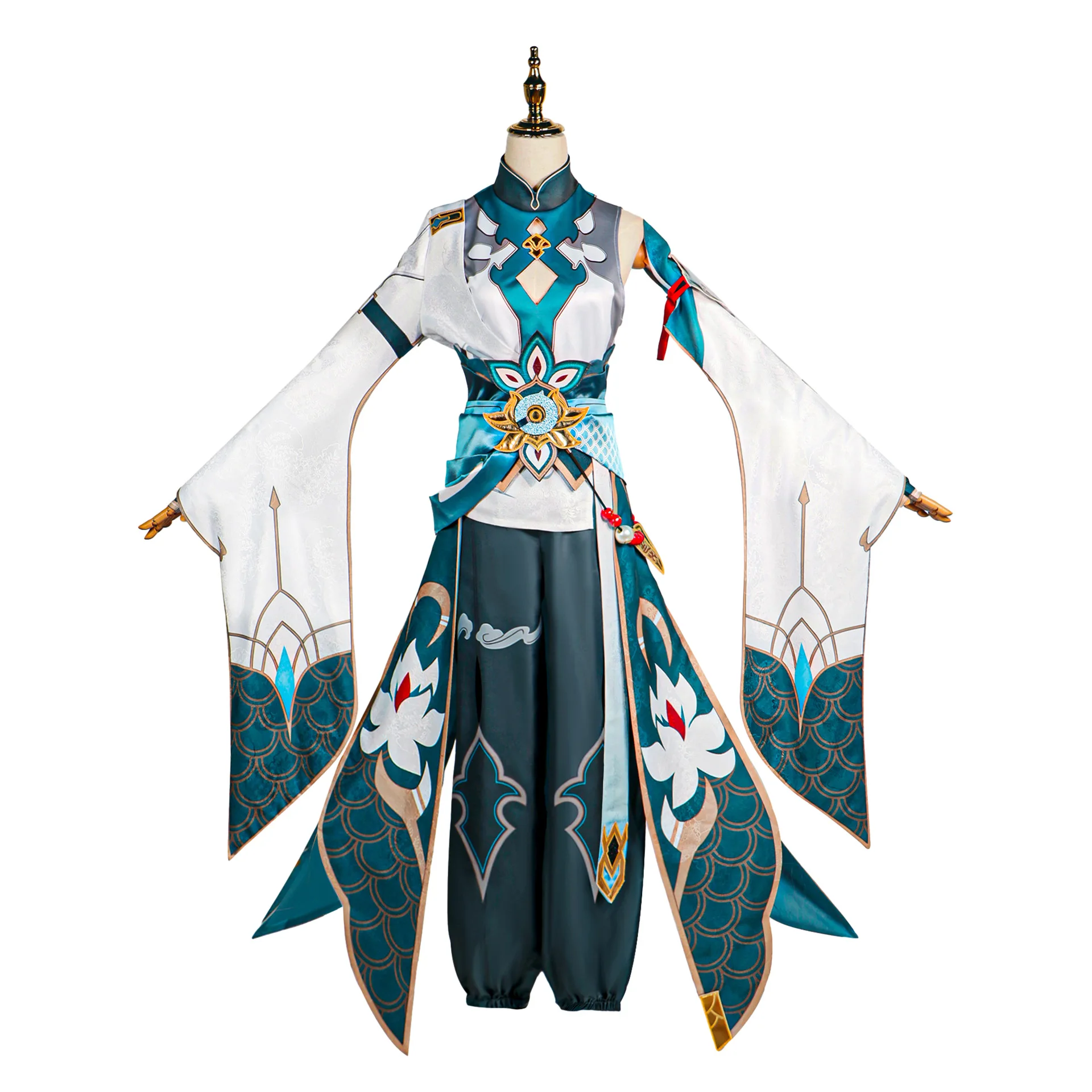 Dan Heng Imbibitor Lunae Cosplay Kostuum Honkai Star Rail Carnaval Uniform Pruik Anime Halloween Kostuums Vrouwen Gamecosplay Vrouwen