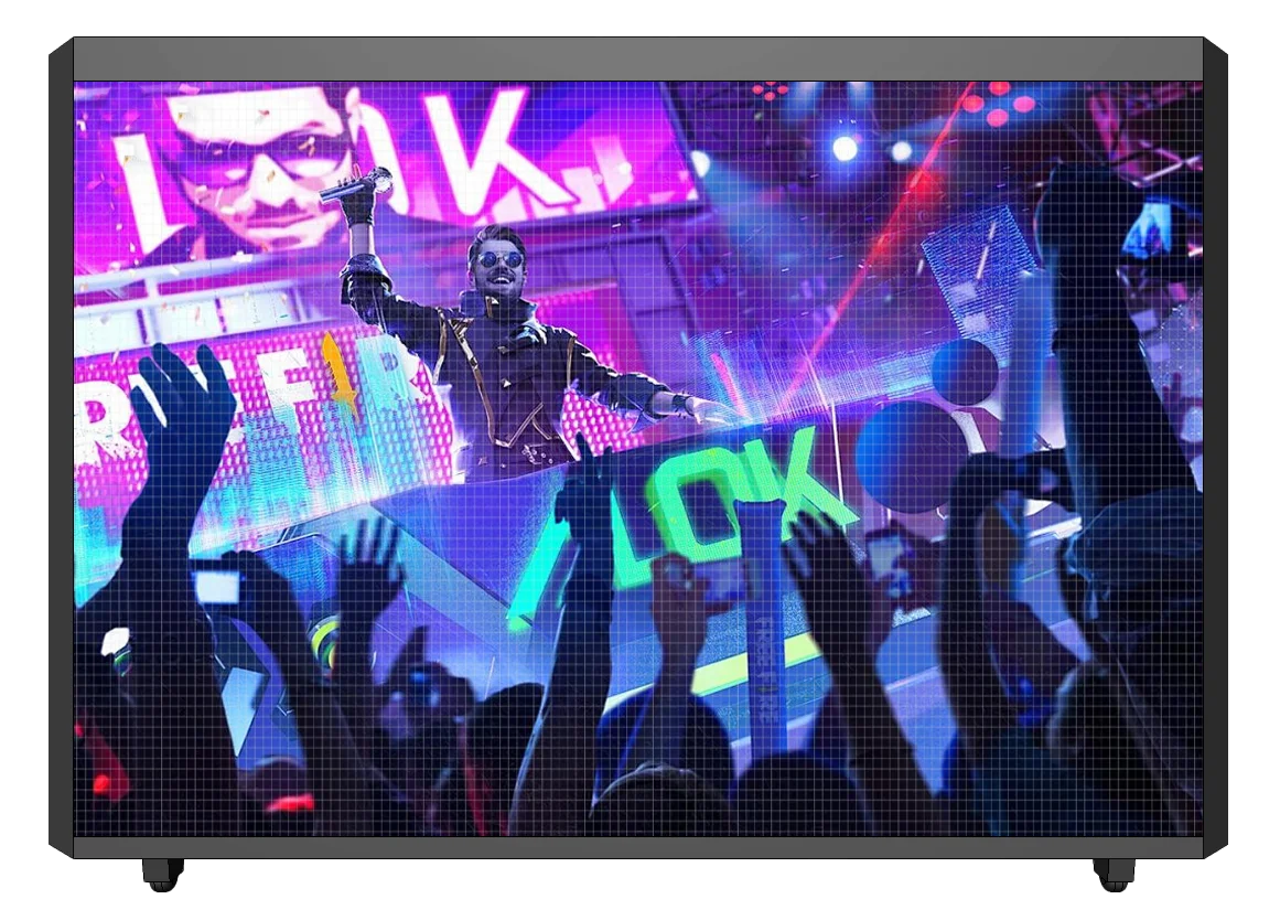 For Events And Bar In USA Warehouse//Full Color Dj Station Facade Desk Stand Table Portable Booth Led Video Wall Display Screen