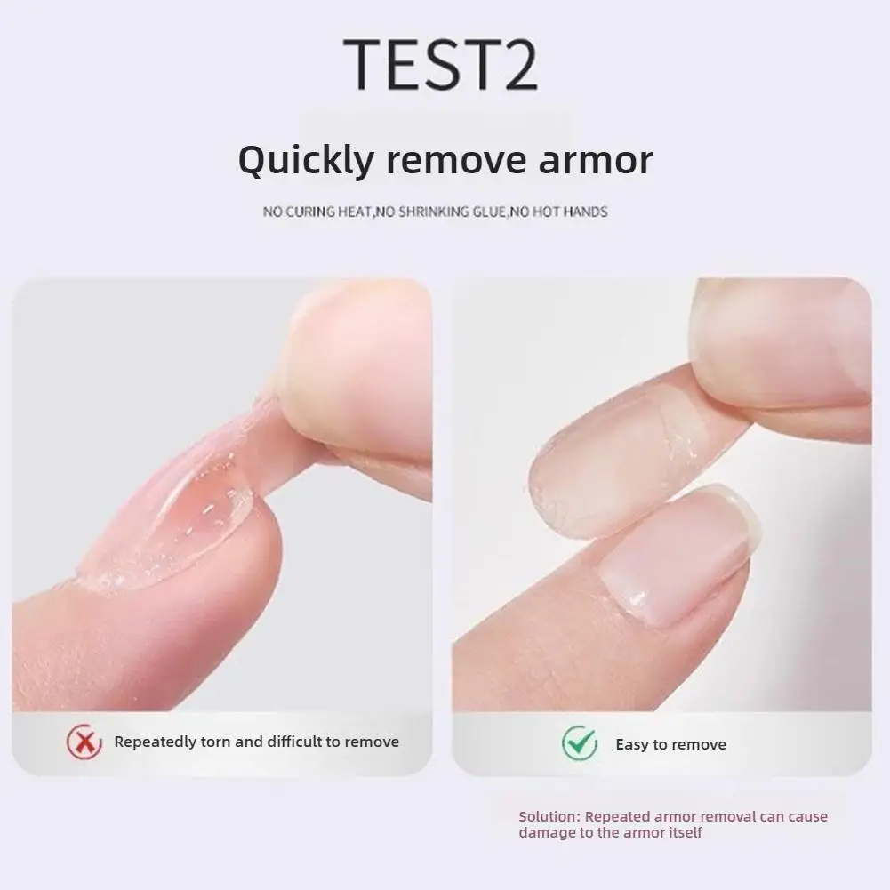 Éponge à ongles dissolvant de colle, Solution à dégagement rapide pour porter et enlever l'armure, eau d'élimination des ongles sans endommager