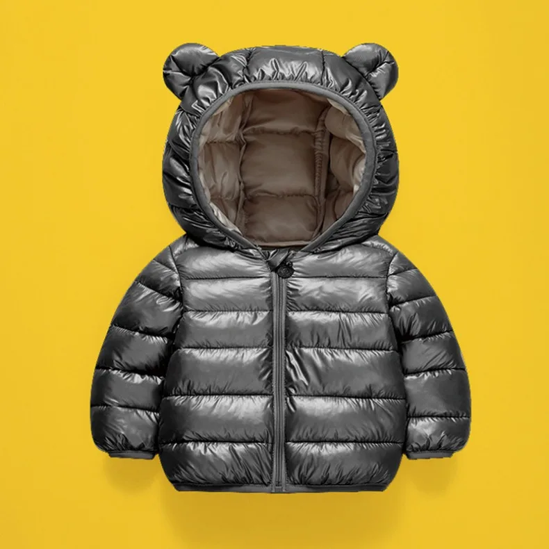 Neue Herbst- und Winter-Baumwolljacken für Jungen und Mädchen, Kinder-Oberbekleidung für Kleinkinder, dünne und leichte, warme Oberbekleidung. – Detail 10