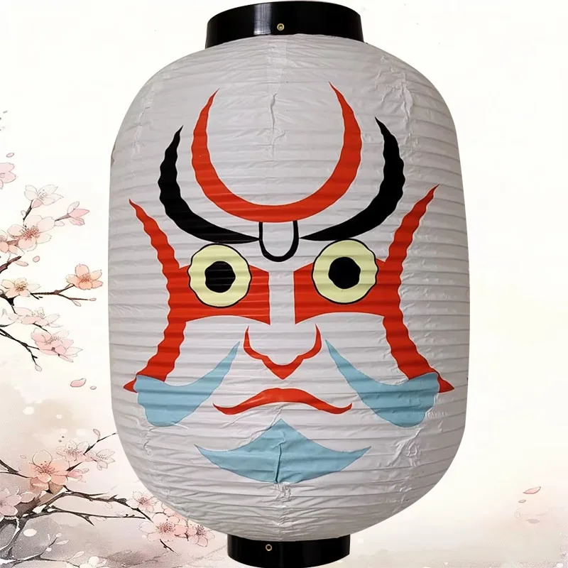 Japanese Style Lantern PVC Waterproof Ukiyo-e Hanging Lantern Restaurant Cuisine Sushi Hotel Izakaya Festival Party Decoration