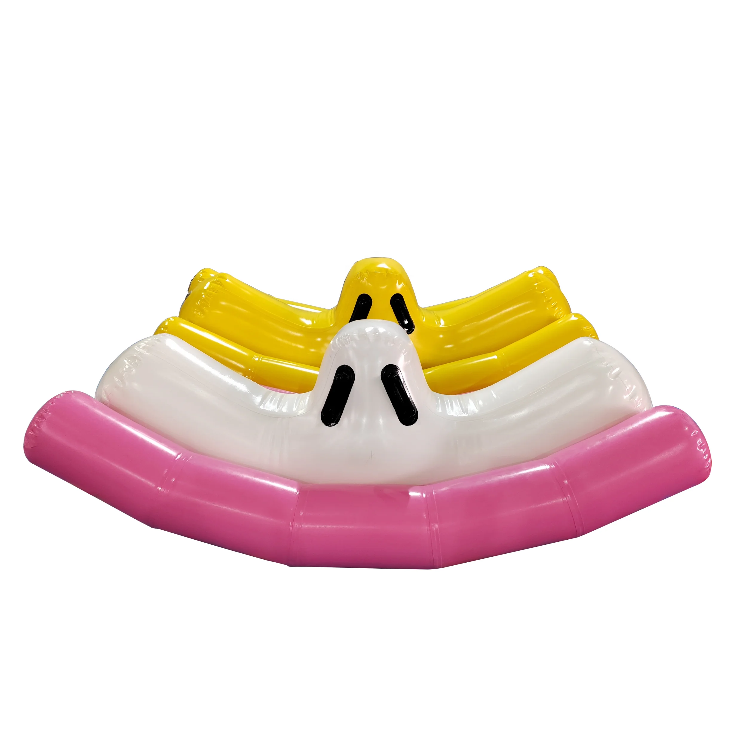 

Custom Water Park Inflatable Equipment Water Seesaw Floating Water Toys For Adults And Children