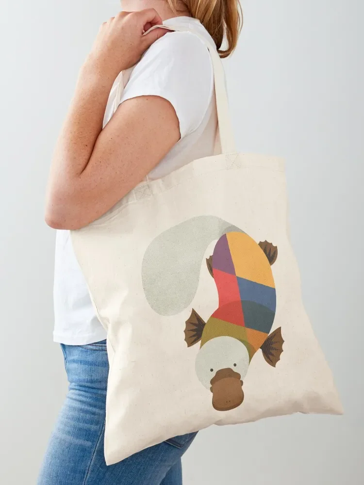 

Hello Platypus Tote Bag Eco bag large tote bag female Canvas