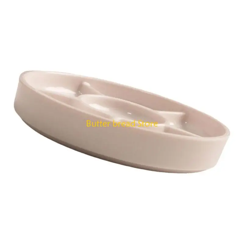 W89C 6 Wells Palette Round Paint Palette Paint Mixing Tray Portable Paint Mixing Tray