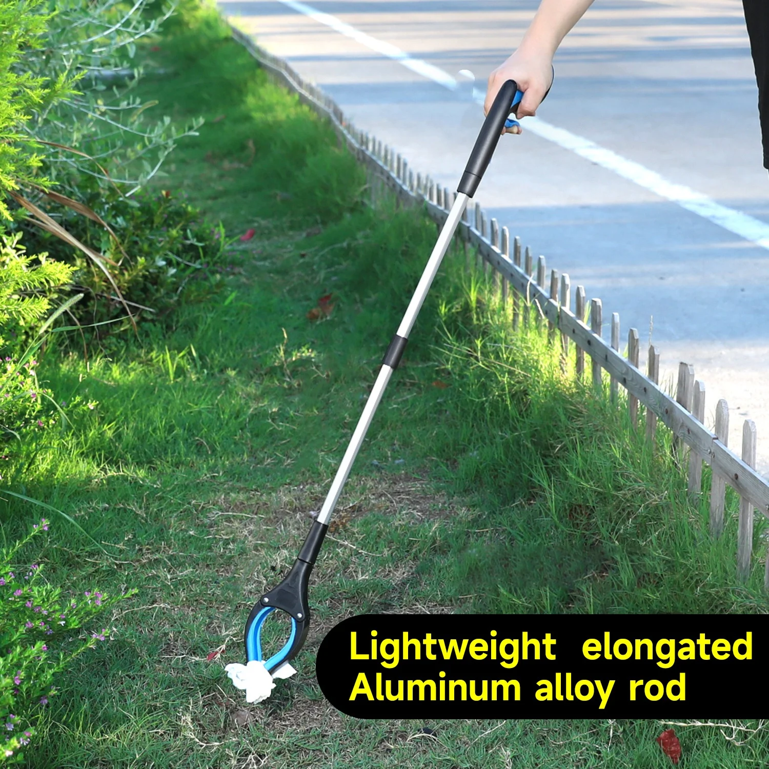 Garbage Picker Gripper With 360 ° Rotating Clip 32 Inch Lightweight Heavy-Duty Elderly Gripper Elderly Grabbing Tool